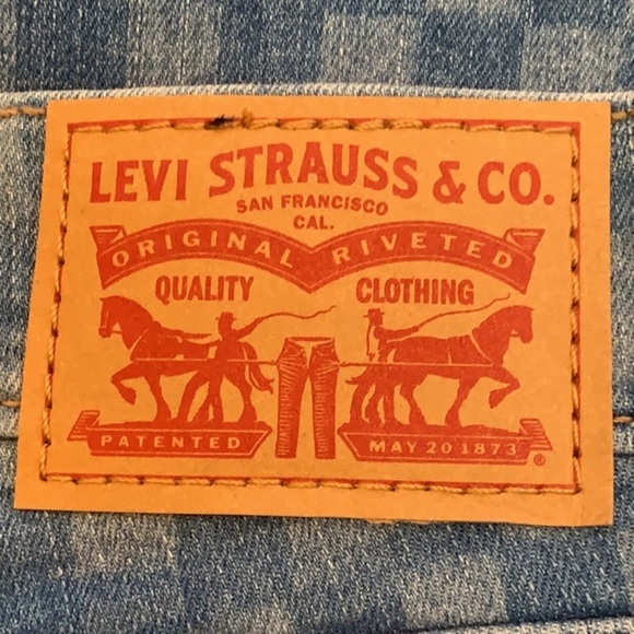 Levi's® 710 Mid Rise Super Skinny Jeans - Picture 8 of 9